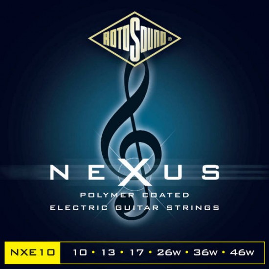 Струни за електрическа китара ROTOSOUND - Модел NXE10     